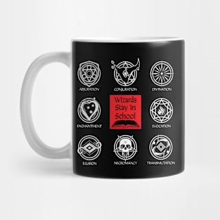 Wizards Stay In School Mug